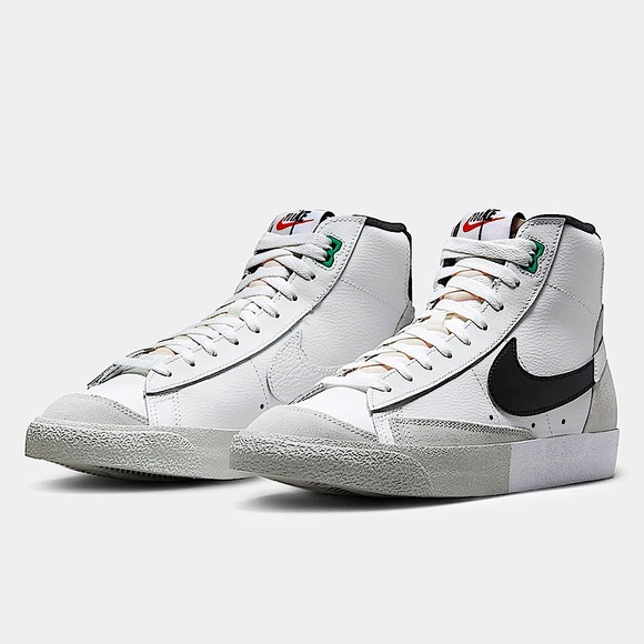 Blazer Mid 77' Split Sneakers - White & Black - Picture 3 of 14